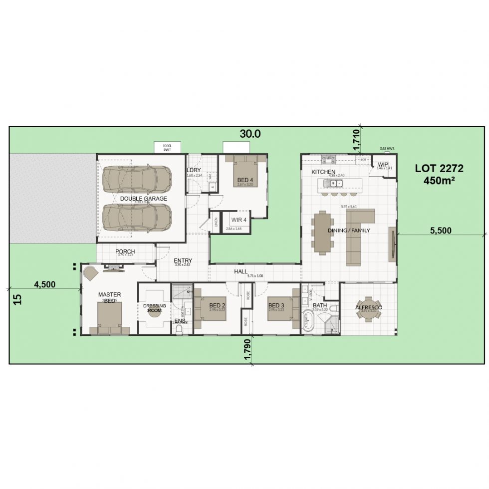 Woodbridge floorplan