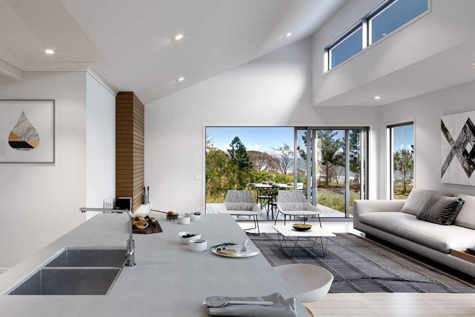 Oceanside Kitchen Living